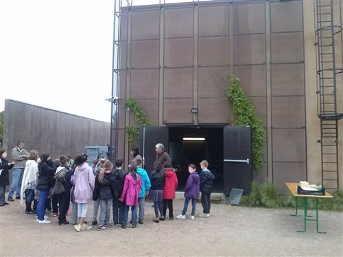 Visite d'une chaufferie bois