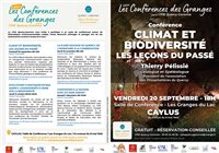 Les Conférences des Granges - programme