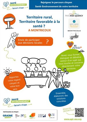 Participez à une mobilisation citoyenne pour réfléchir ensemble aux enjeux de la santé-environnement sur votre territoire.