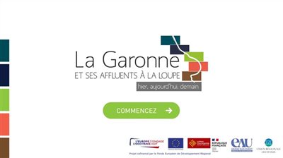 URCPIE : Programme “La Garonne et ses affluents à la loupe !” : découvrez notre outil en ligne !
