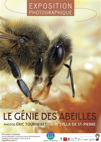 Affiche Exposition Le Genie des abeilles
