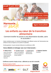 Conférence/Agora : Les enfants au cœur de la transition alimentaire