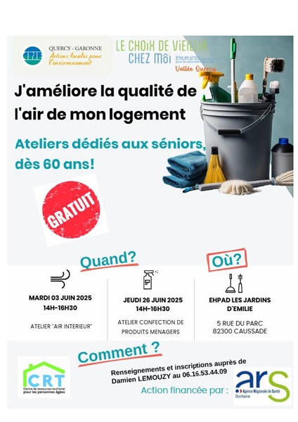 Atelier : Confection de produits ménagers