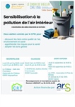 Atelier : Sensibilisation à la pollution de l'air intérieur