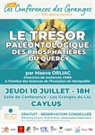 Conférence « Le Trésor Paléontologique des Phosphatières du Quercy »