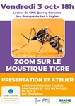 Stand Pik'tro - ZOOM sur moustique tigre