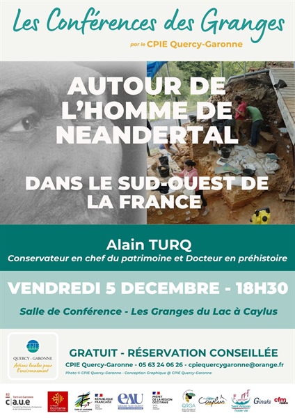 Conférence "Autour de l'Homme de Néandertal"