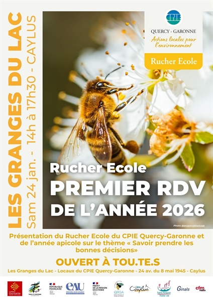 Première séance du Rucher-Ecole