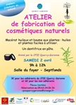Atelier "Créateurs au Naturel" : samedi 2 avril Septfonds
