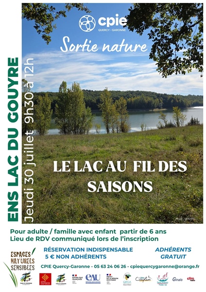 Sortie nature ENS Lac du Gouyre