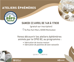 Ateliers éphémères au sein de la Déchèterie-Recyclerie Econord