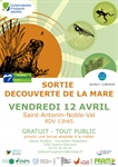 SORTIE DECOUVERTE DE LA MARE : 12 Avril - Saint-Antonin-Noble-Val